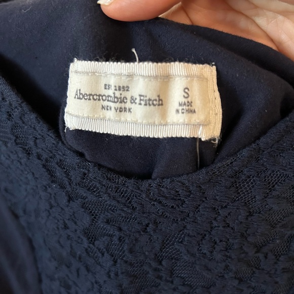 Abercrombie & Fitch navy dress - Picture 2 of 3